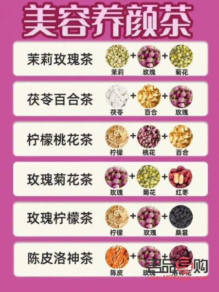 <h3>美容茶的制作与功效</h3>