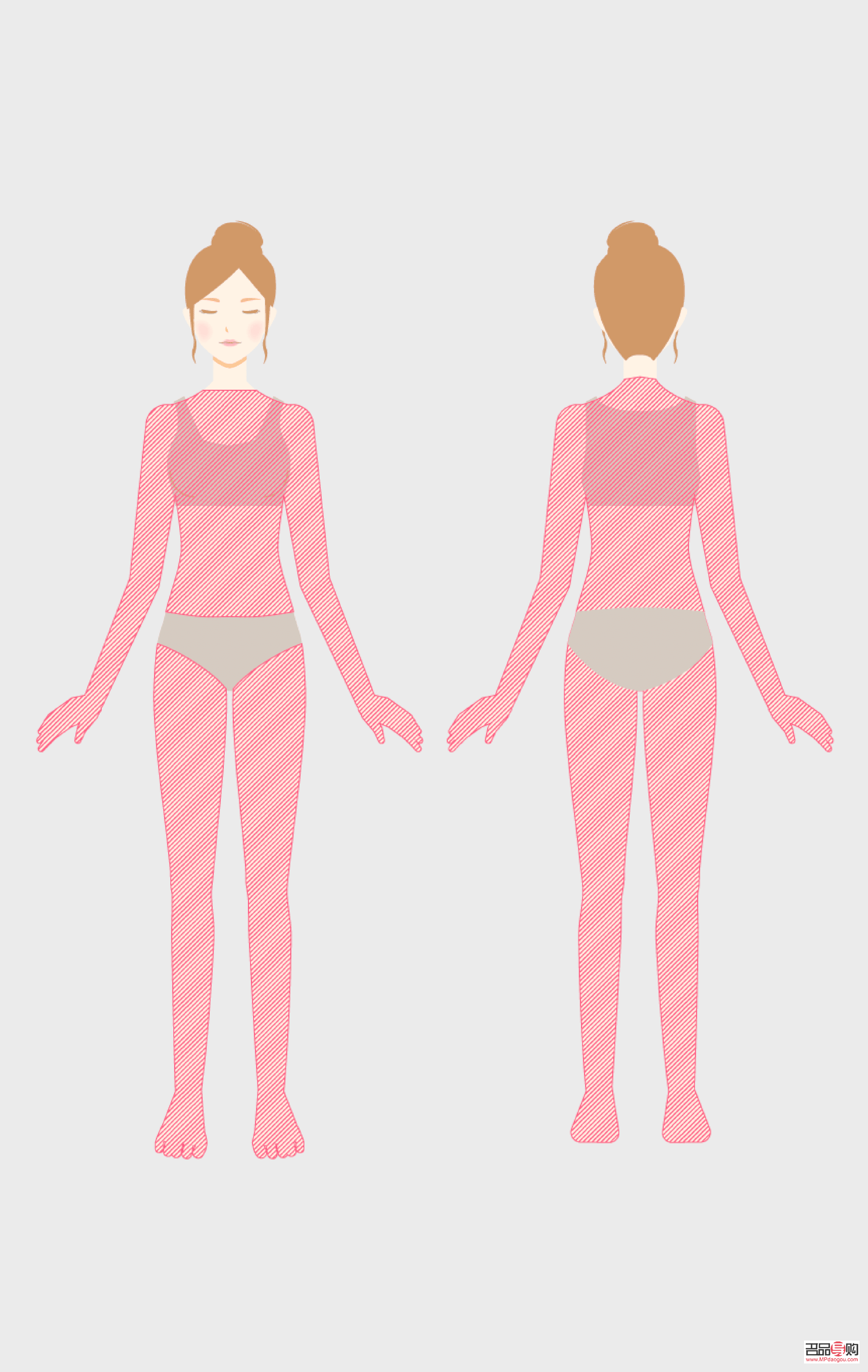 身体背面护理图怎么画(身体背面护理图怎么画的)
