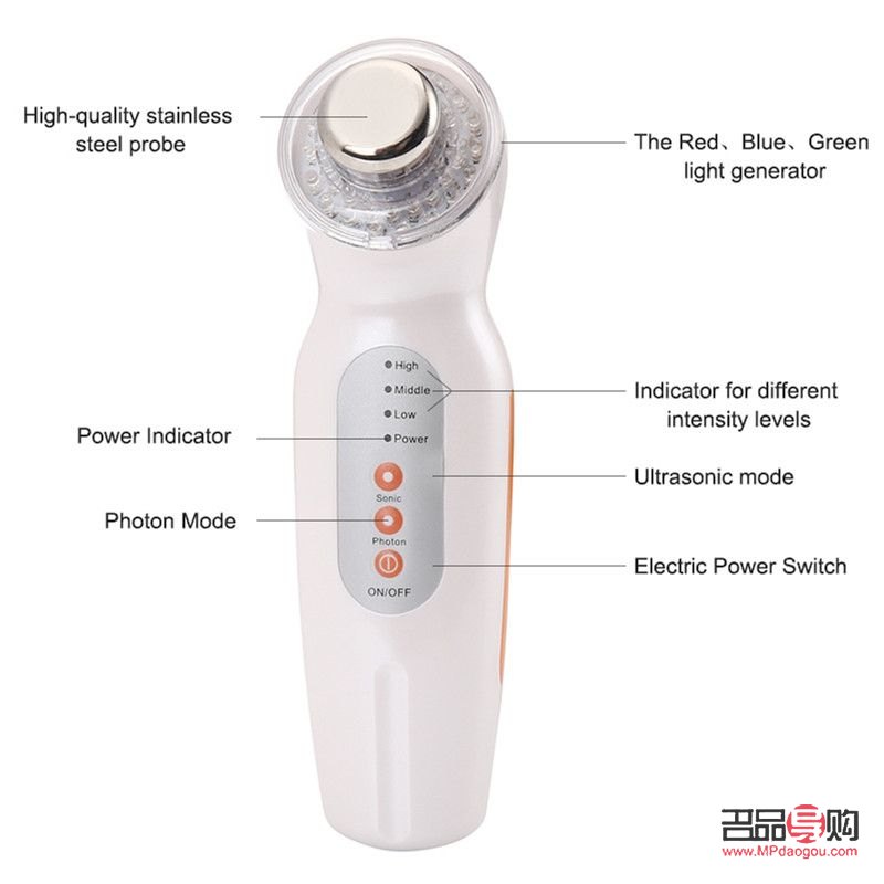 冷喷美容仪使用指南