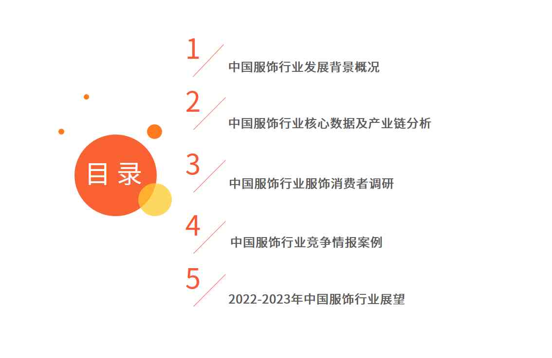 服装市场调查报告模板