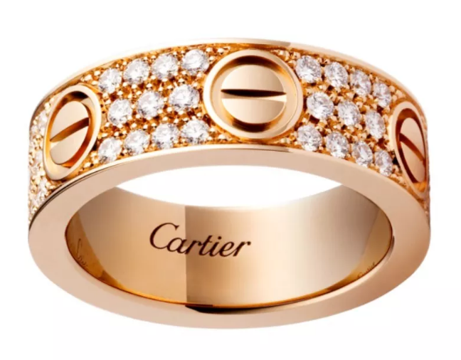 卡地亚经典戒指款式、卡地亚经典戒指价格