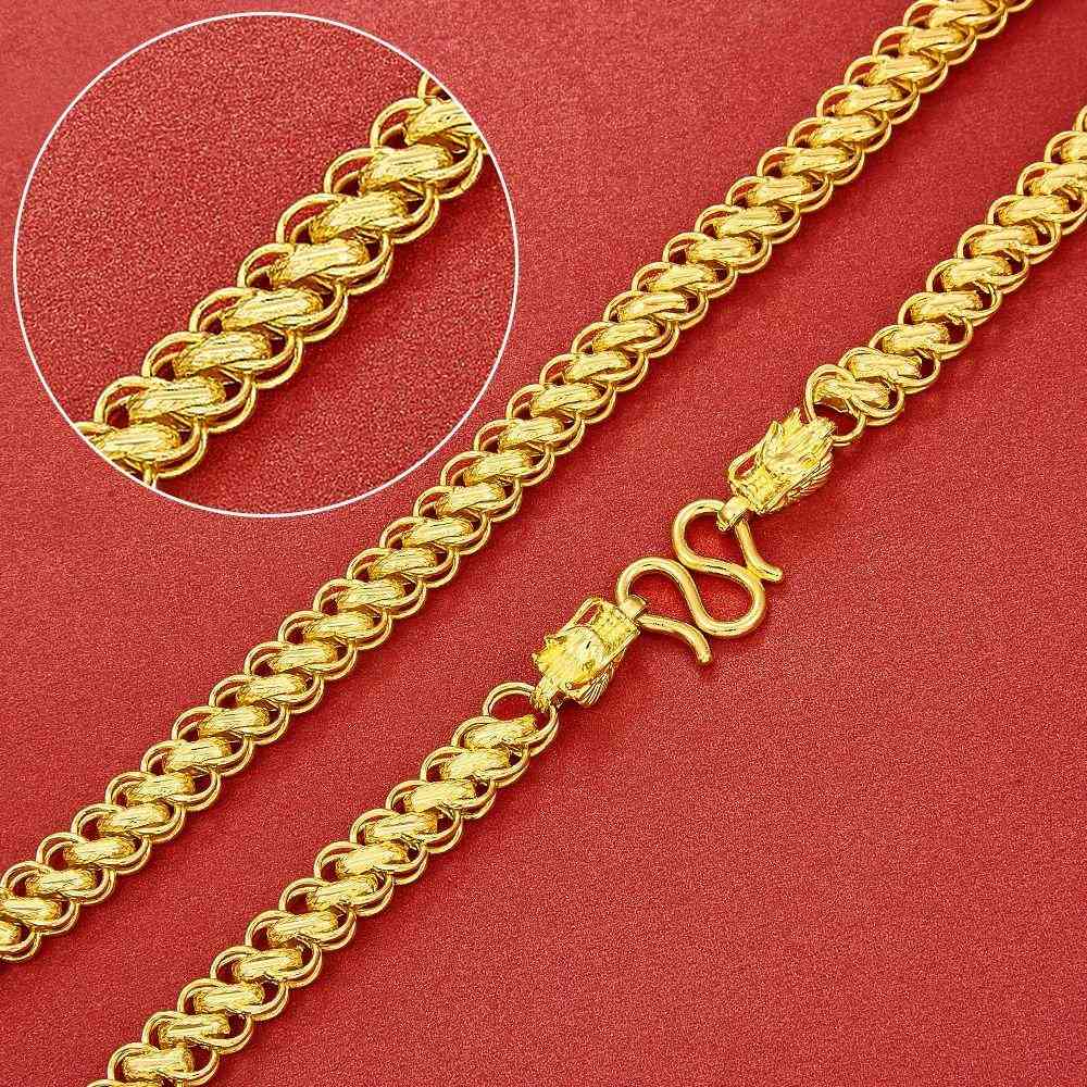 黄金项链男款(金项链男士)插图2 黄金项链男款(金项链男士)插图2