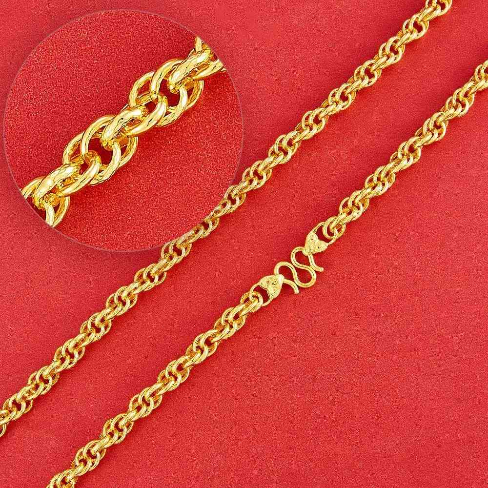 黄金项链男款(金项链男士)插图3 黄金项链男款(金项链男士)插图3