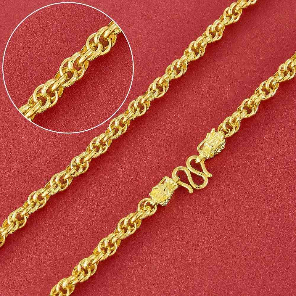 黄金项链男款(金项链男士)插图4 黄金项链男款(金项链男士)插图4