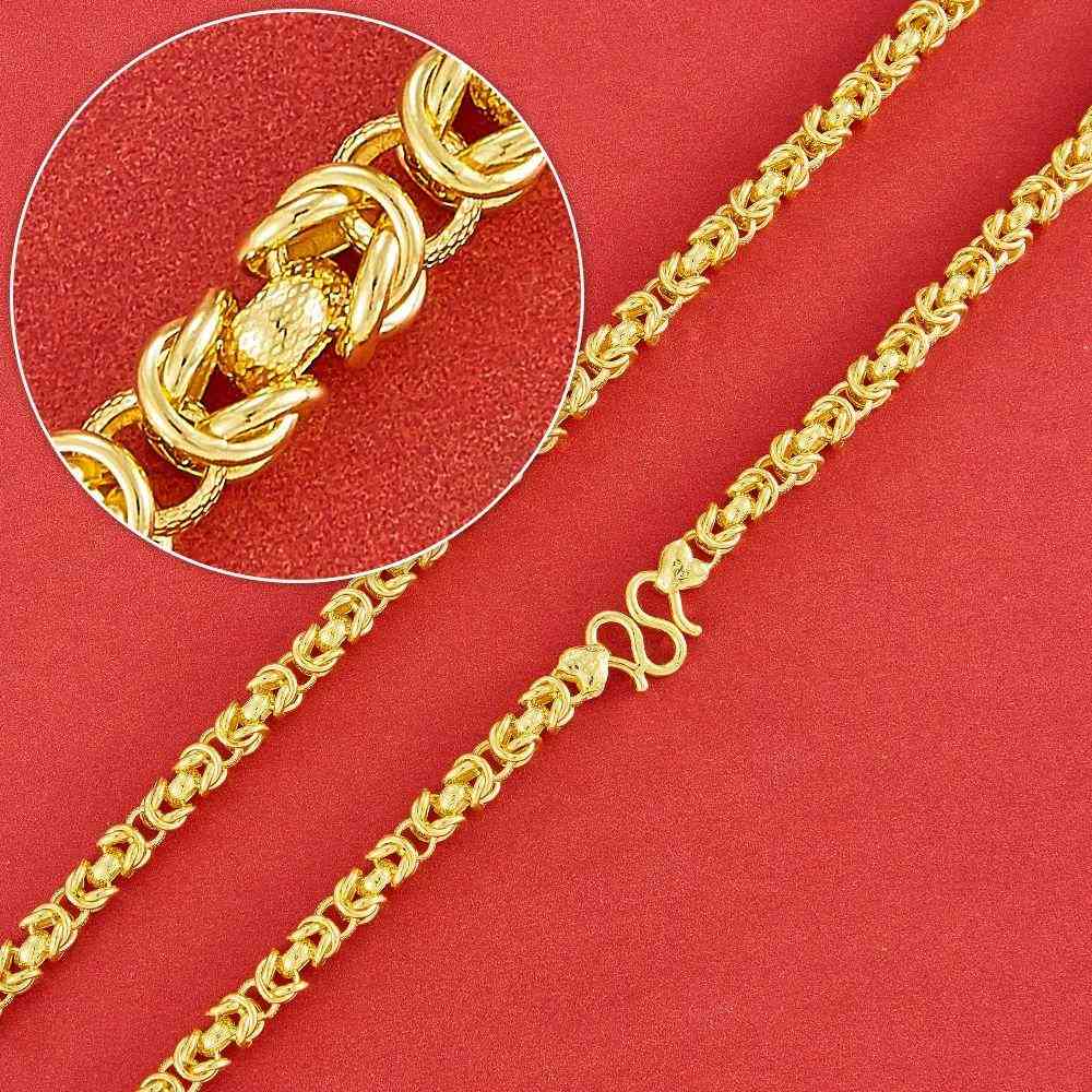 黄金项链男款(金项链男士)插图5 黄金项链男款(金项链男士)插图5