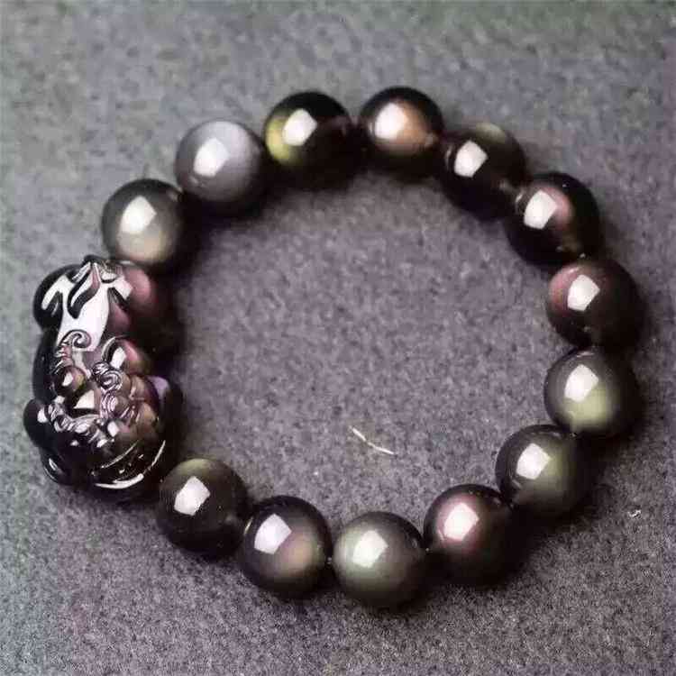 黑曜石手链男士戴哪只手(黑曜石男士戴哪个手)