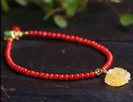 红珊瑚手链对身体有什么好处(红珊瑚真品放在水里会怎样)插图3 红珊瑚手链对身体有什么好处(红珊瑚真品放在水里会怎样)插图3