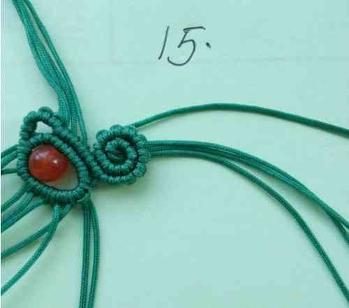 吊坠绳编法(吊坠绳怎么系吊坠)插图13