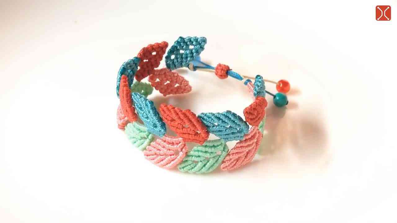 手链编织教程简单易学(手链编织教程简单易学毛线)