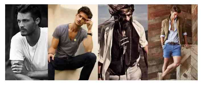 男士银项链(男士银项链款式图片)