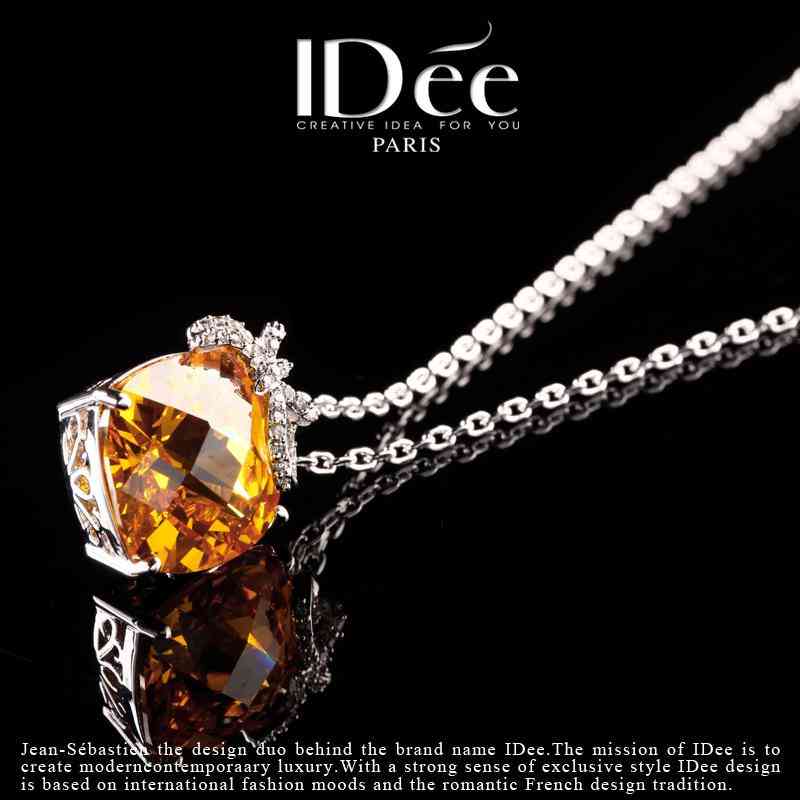 天然黄水晶吊坠价格(天然黄水晶吊坠价格表)