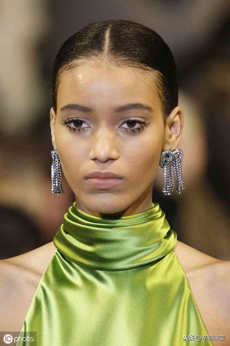 2019秋冬饰品流行趋势，水钻耳环，价格不贵，漂亮迷人