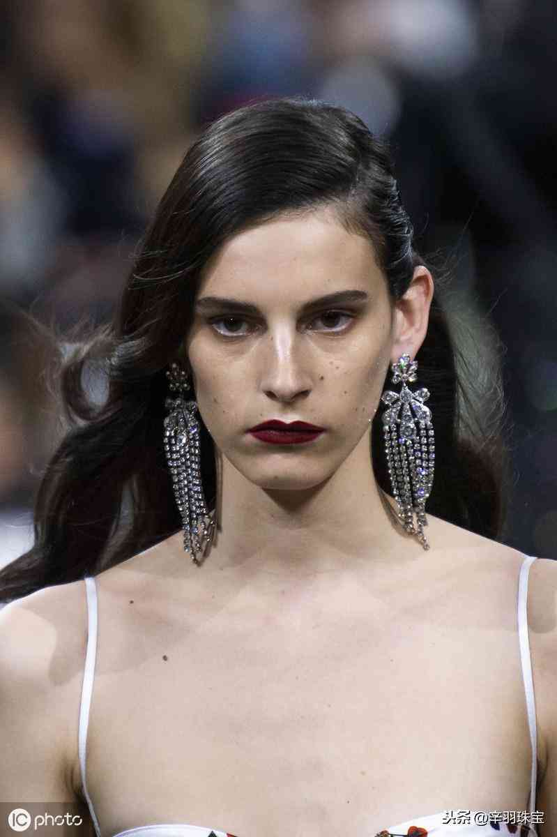 2019秋冬饰品流行趋势，水钻耳环，价格不贵，漂亮迷人