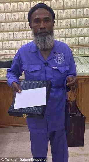 清洁工到沙特旅游 想看金子 被嘲笑