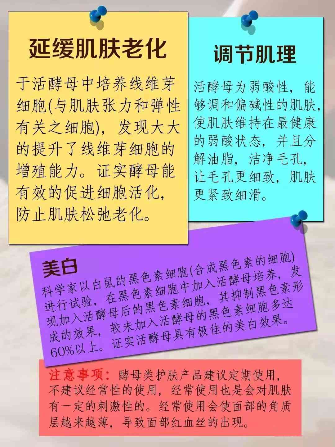 化妆品酵母的作用(酵母在化妆品里的功效)插图1