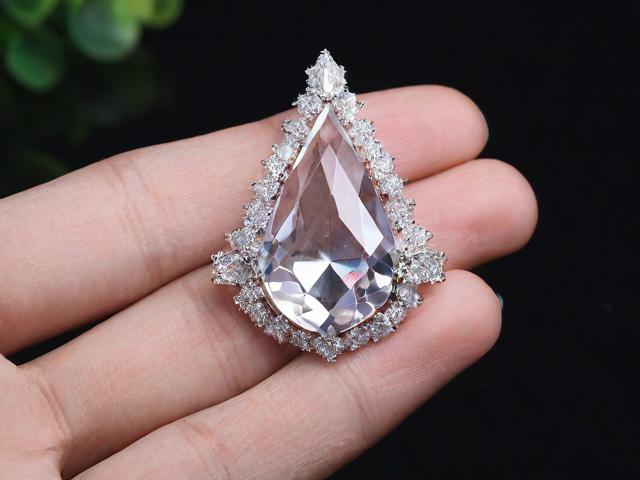 为什么水晶是尖的