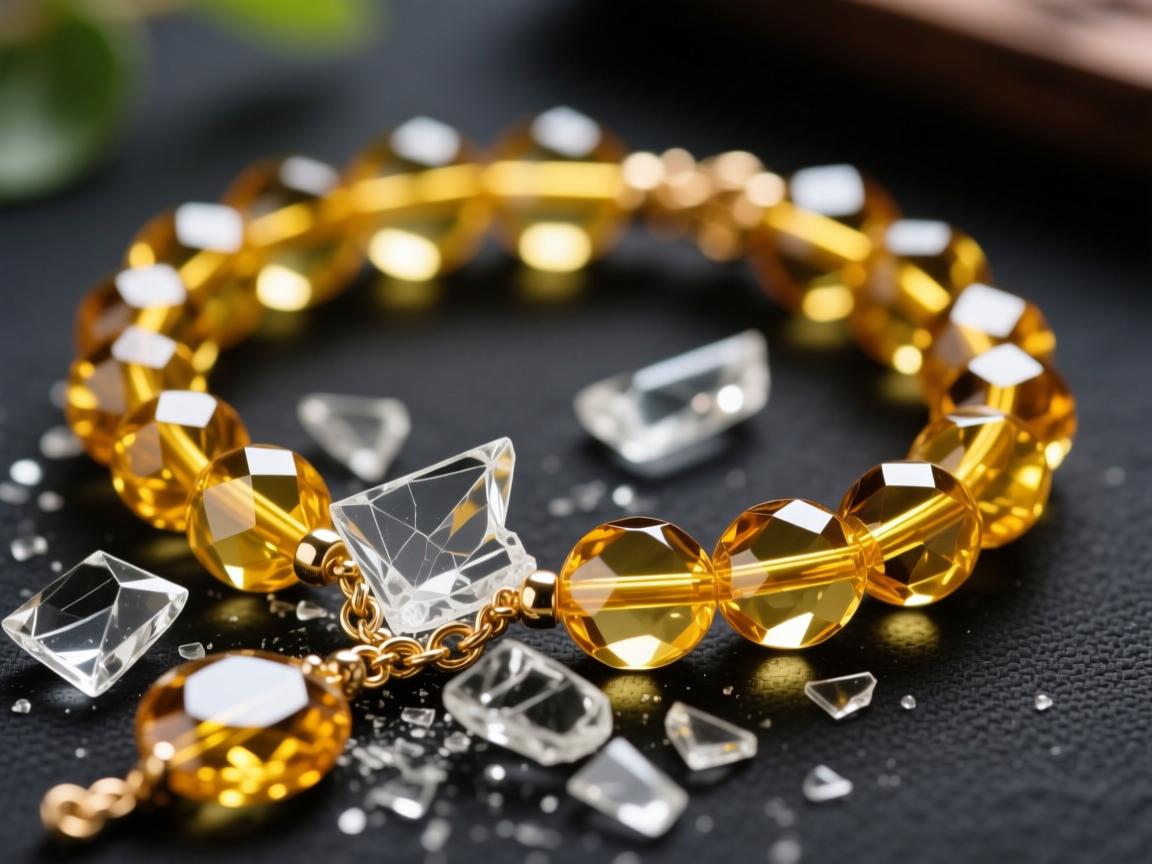 黄水晶手链易碎吗？为什么有些黄水晶手链容易损坏？