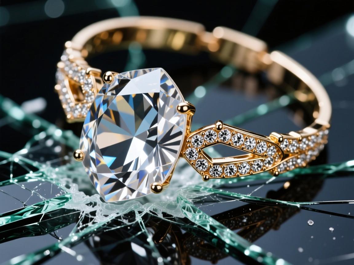 水晶为什么容易碎边呢