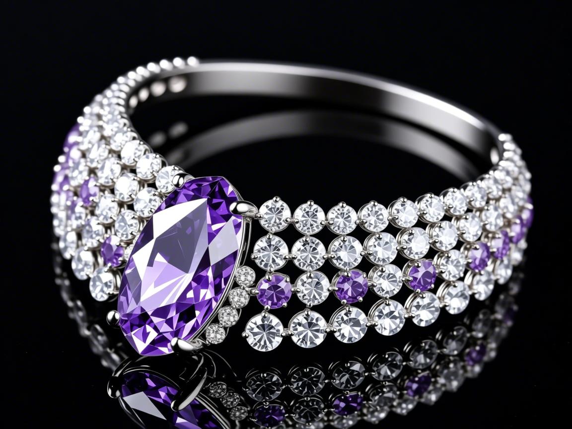 水晶紫色为什么会变成白色？