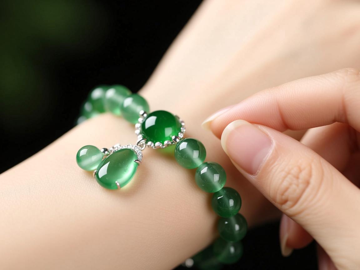 为什么不能摸绿水晶手链