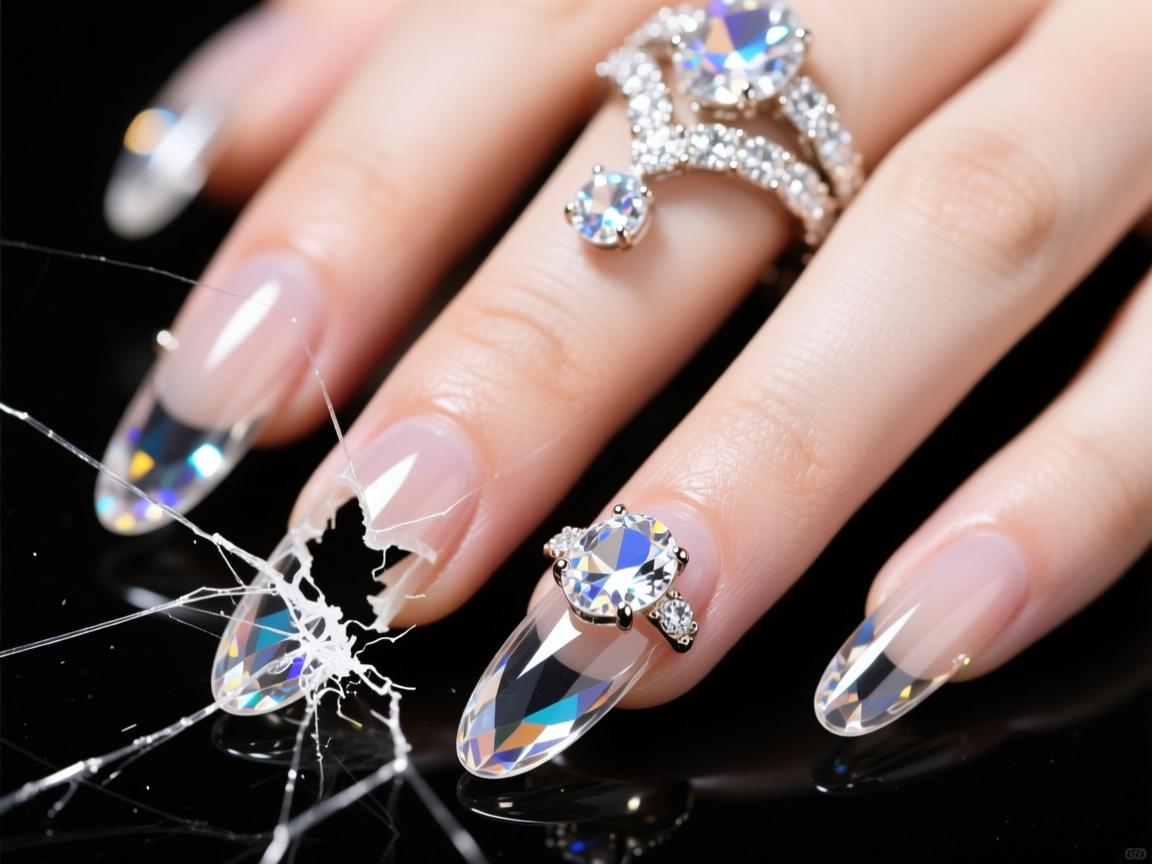 水晶延长甲为什么老是断？