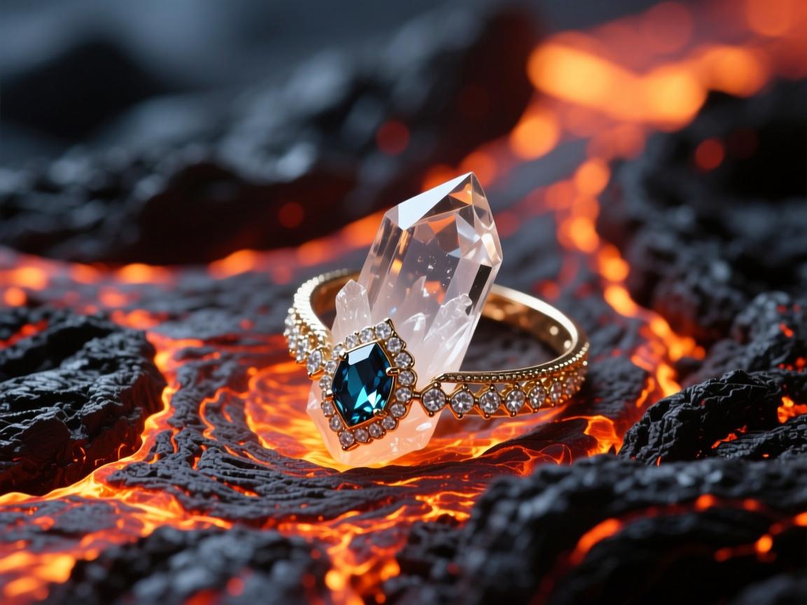 为什么岩浆里不能放水晶