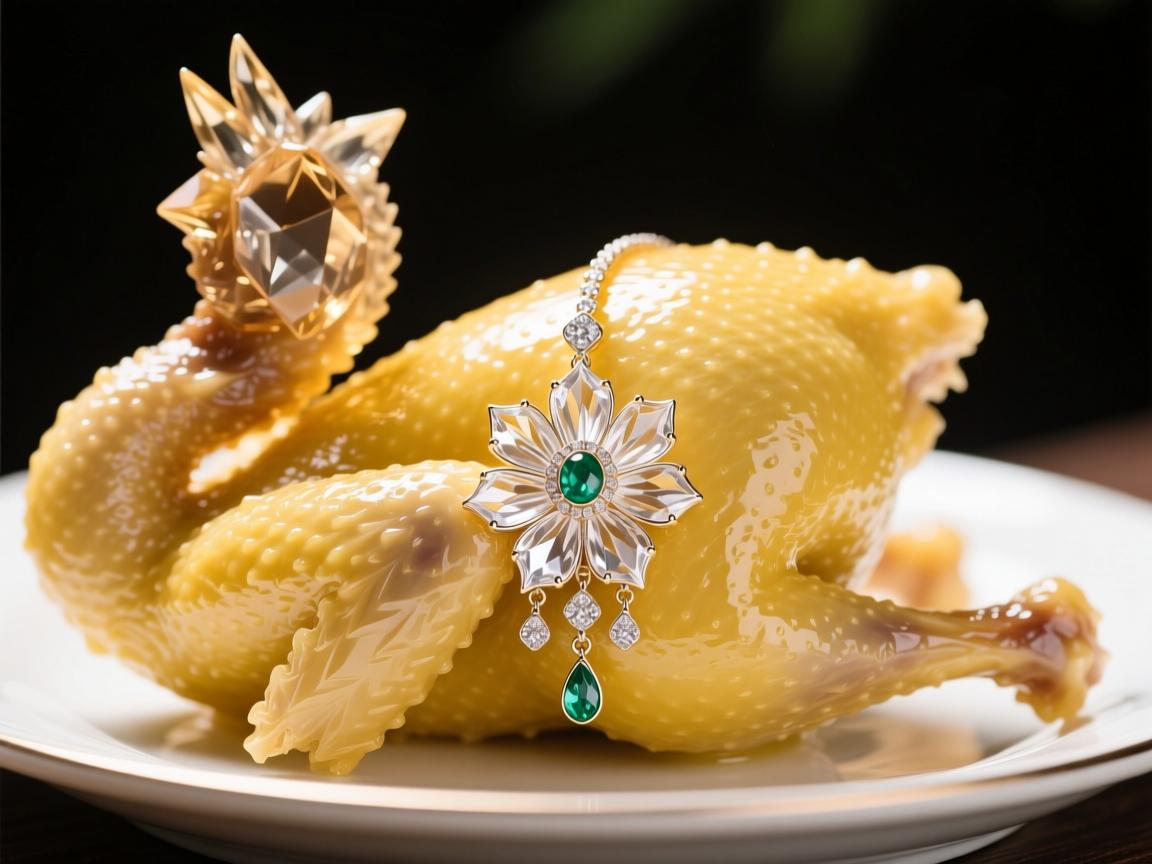 为什么叫水晶花雕鸡