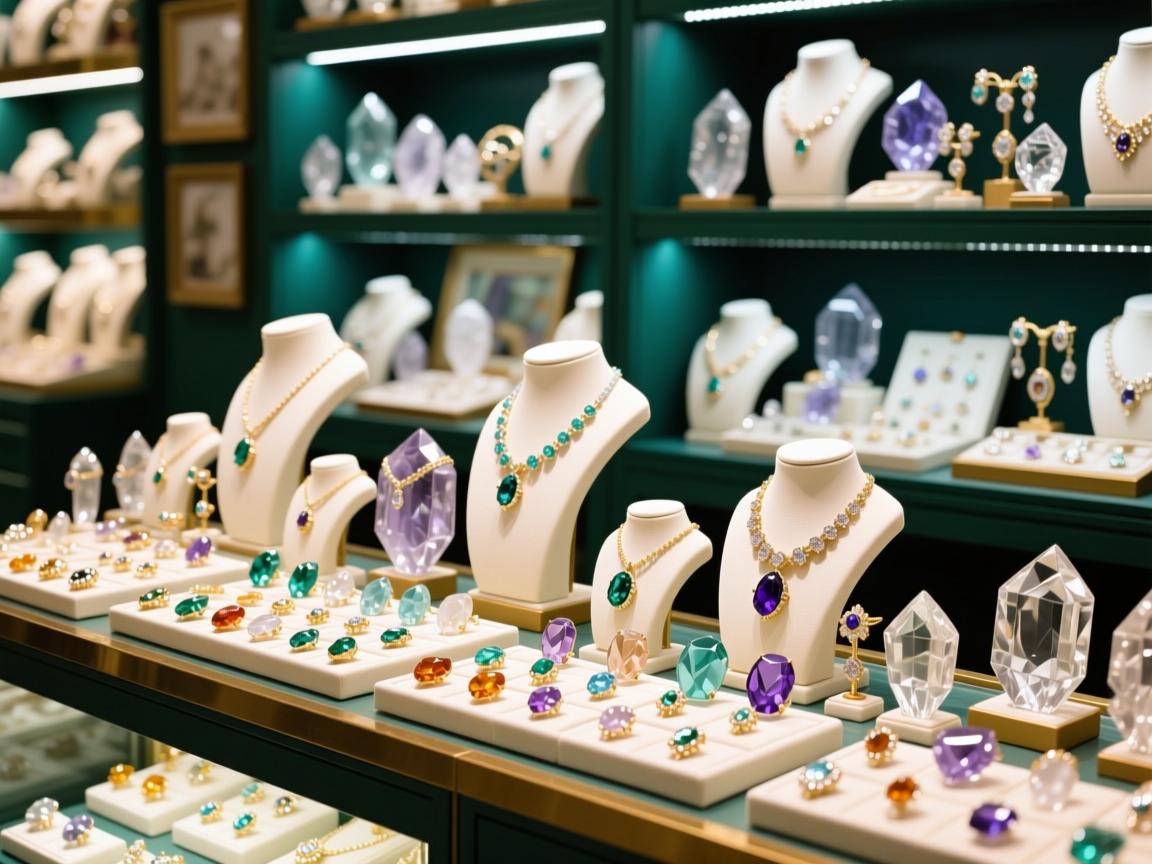 为什么叫花园水晶店呢？