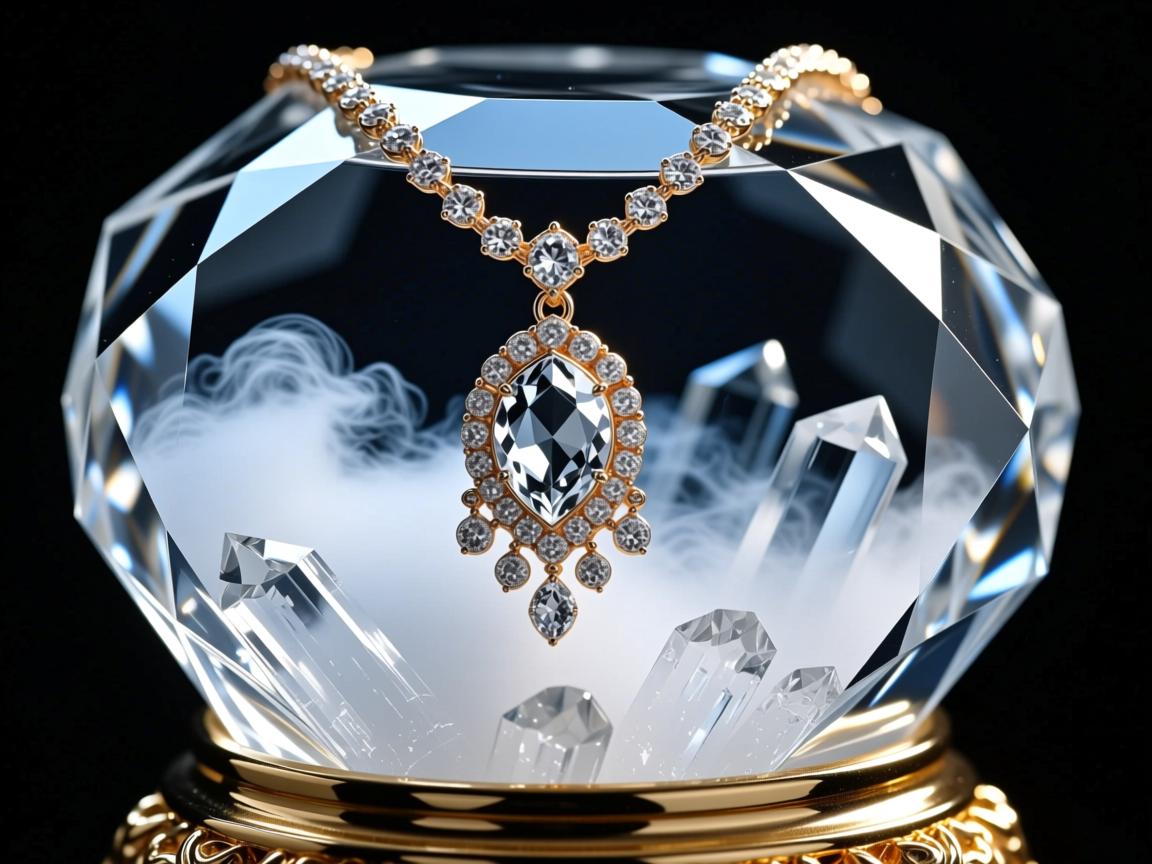 水晶里为什么会出现云雾？探究水晶内部神秘现象的原因