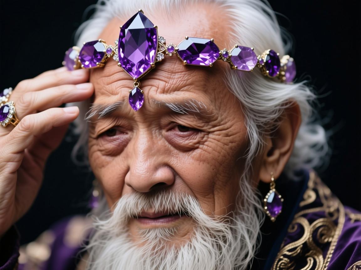 老头戴紫水晶为什么没事？解析紫水晶的神秘能量