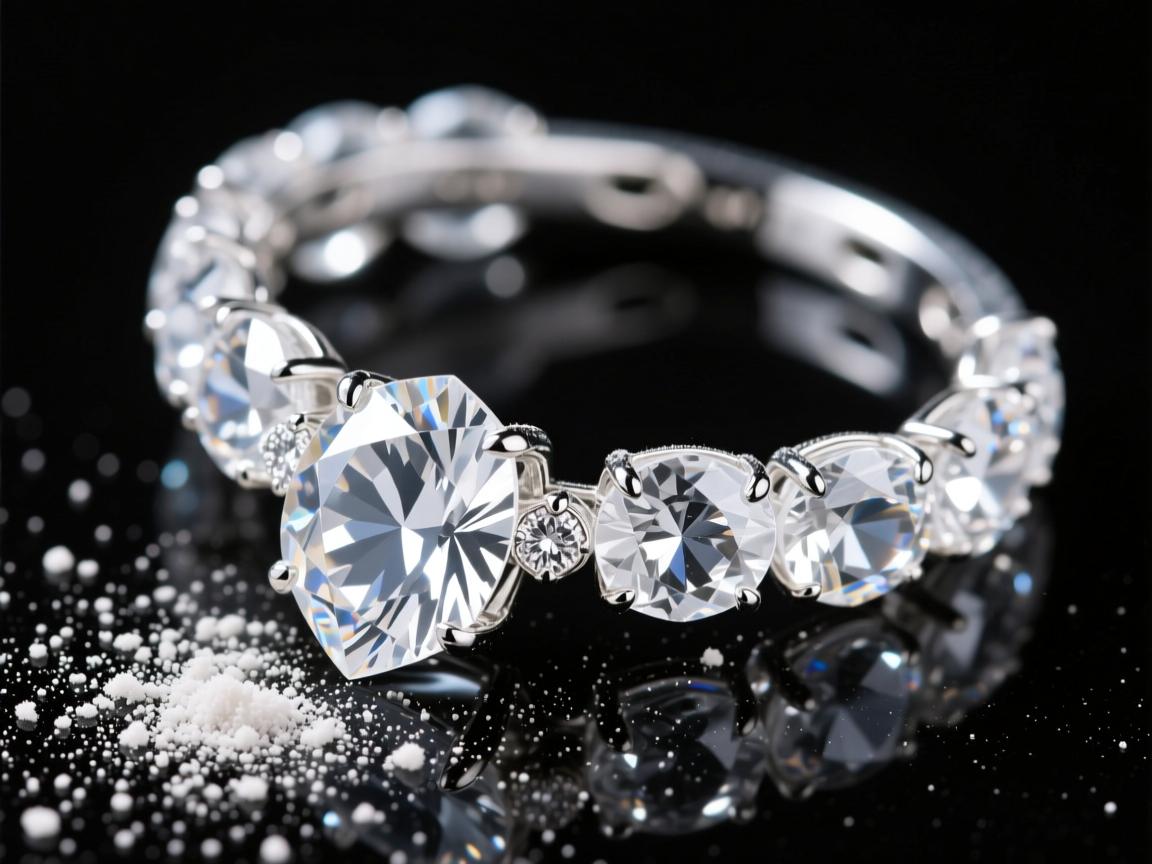 为什么透明水晶会有灰尘？