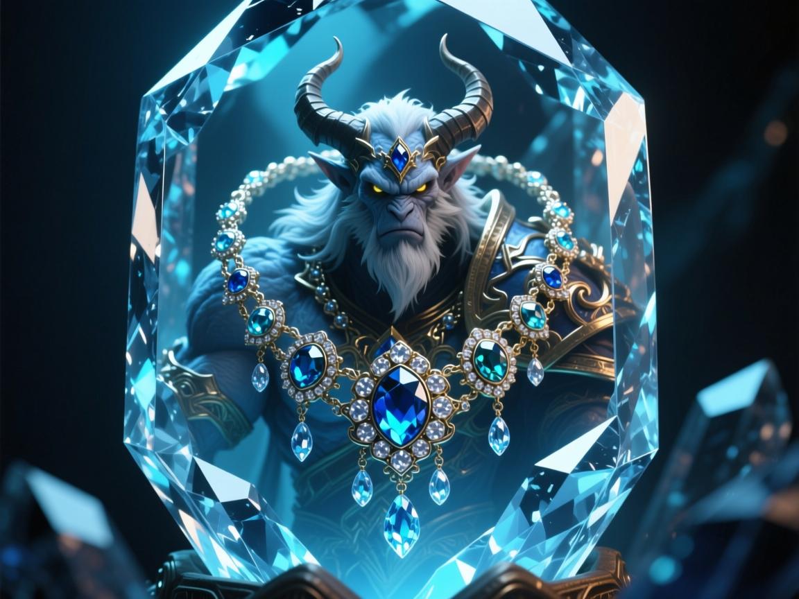 伊利丹为什么被困在水晶里？