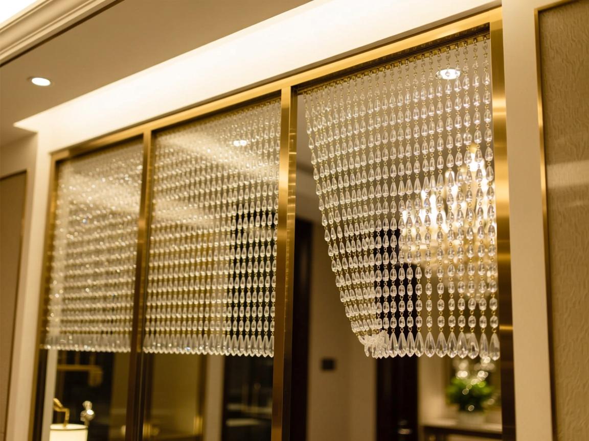 为什么要安装隔断水晶帘？