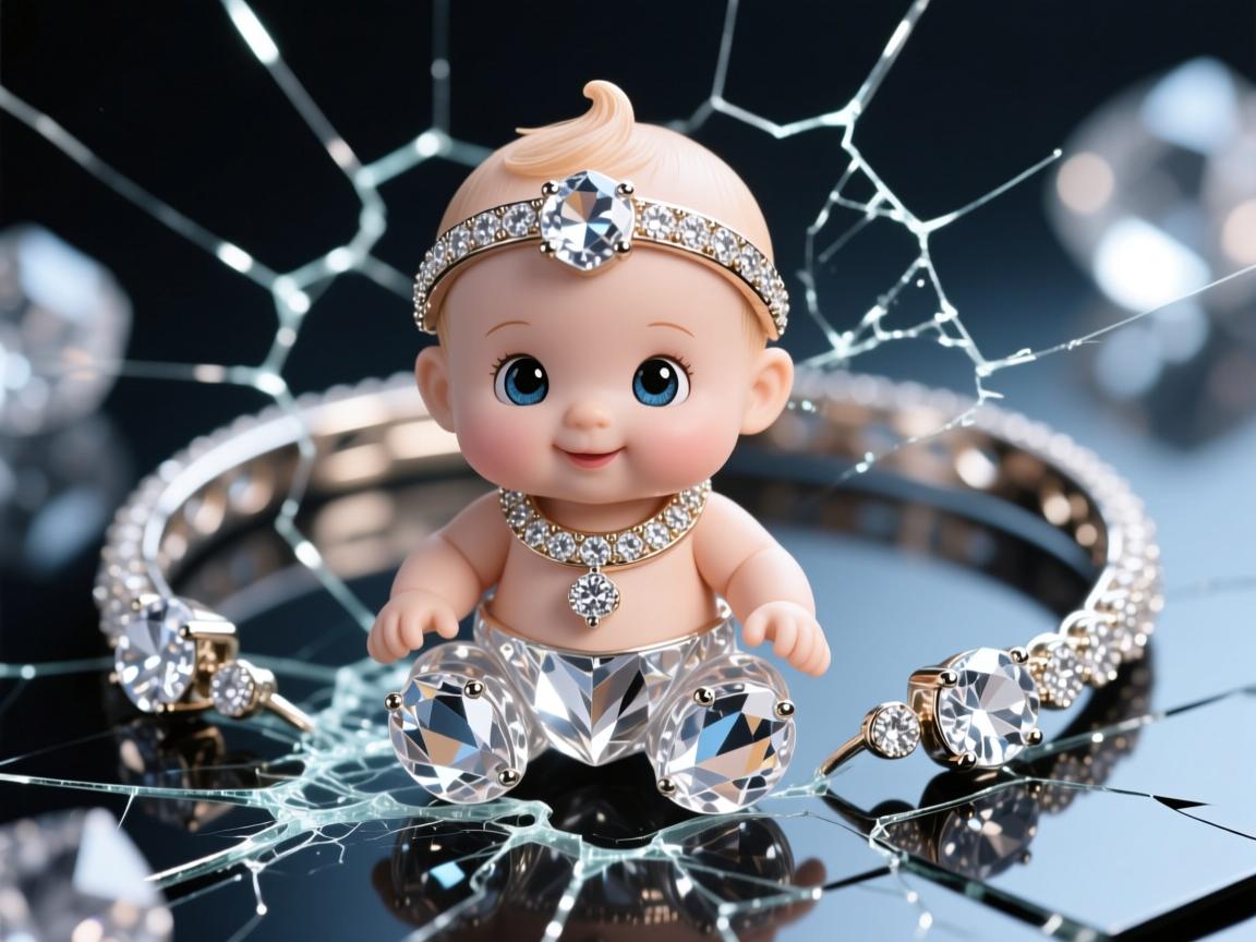 水晶宝宝为什么会自动裂