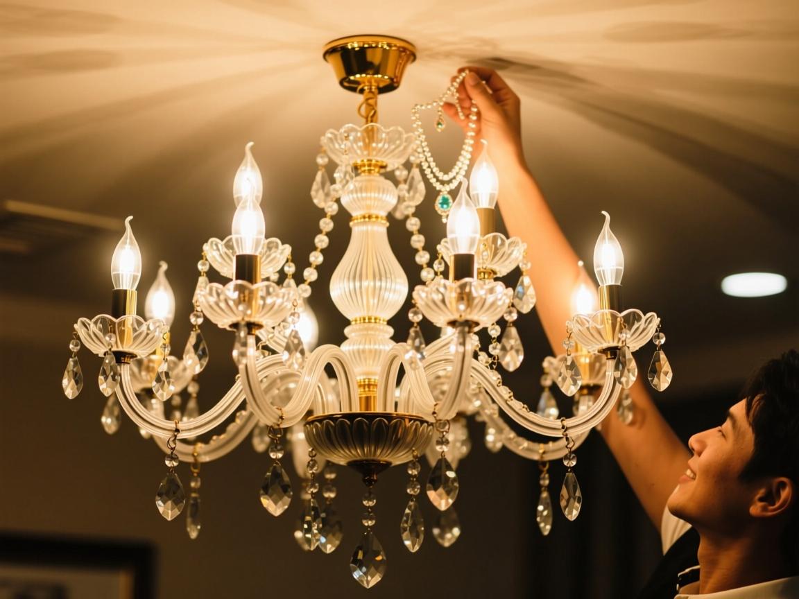 为什么要安装水晶吊灯呢 为什么要安装水晶吊灯呢