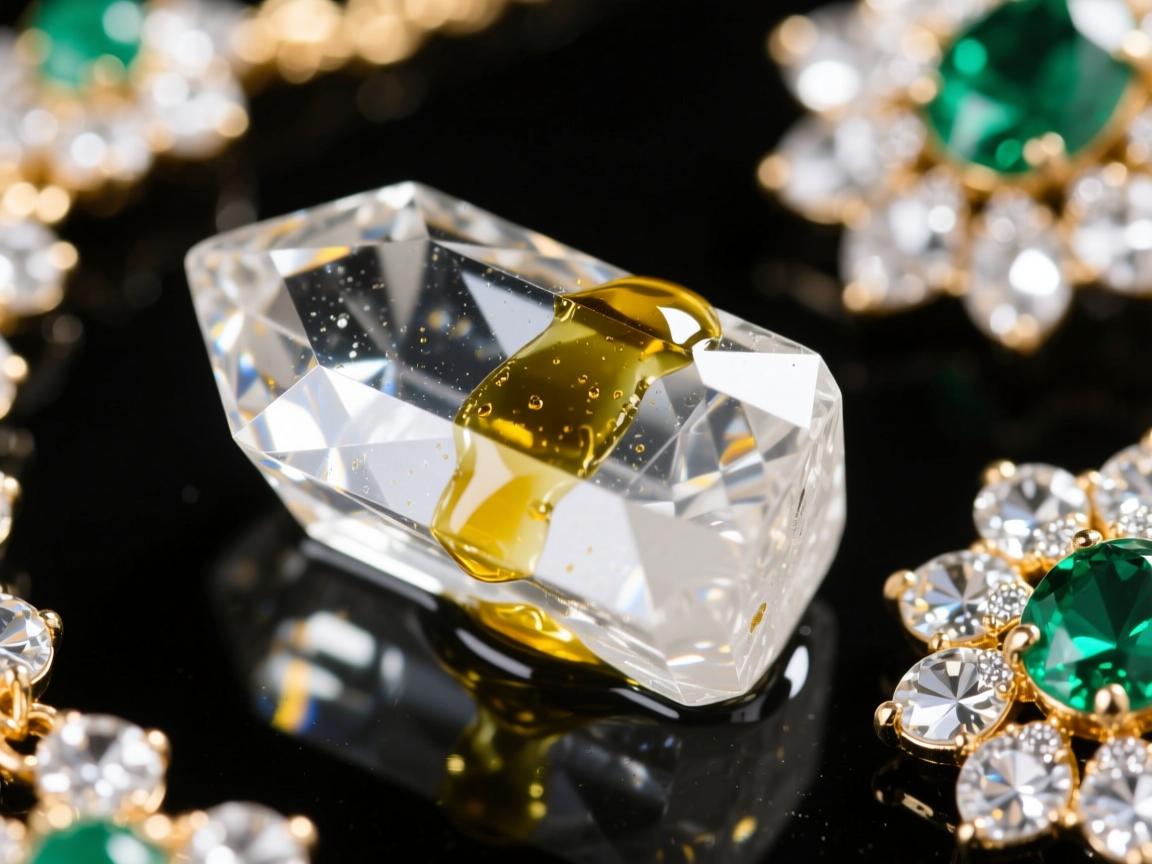 为什么买的水晶上有油渍? 为什么买的水晶上有油渍?