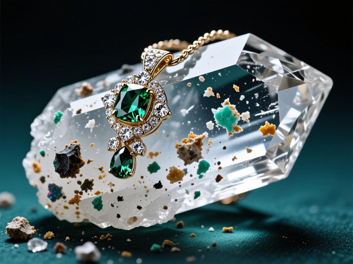 为什么水晶中会存在那么多杂质? 为什么水晶中会存在那么多杂质?