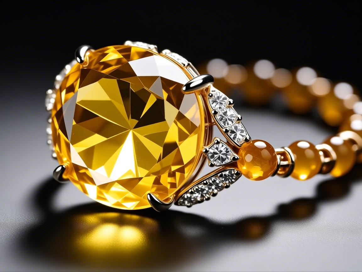 为什么黄水晶孔位置发黄？