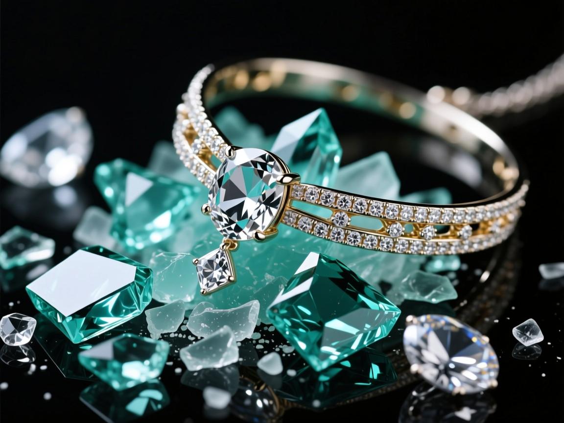 水晶为什么会变成玻璃渣？