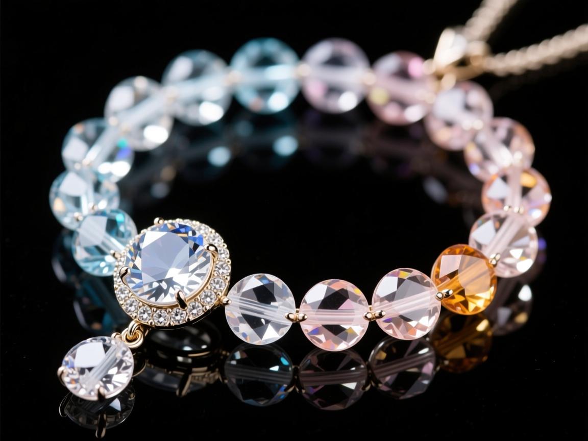 为什么水晶会转圈圈掉色