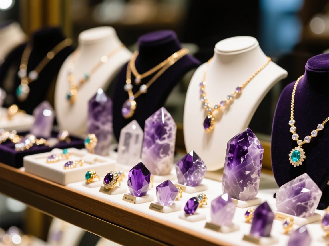为什么店铺会放紫水晶？