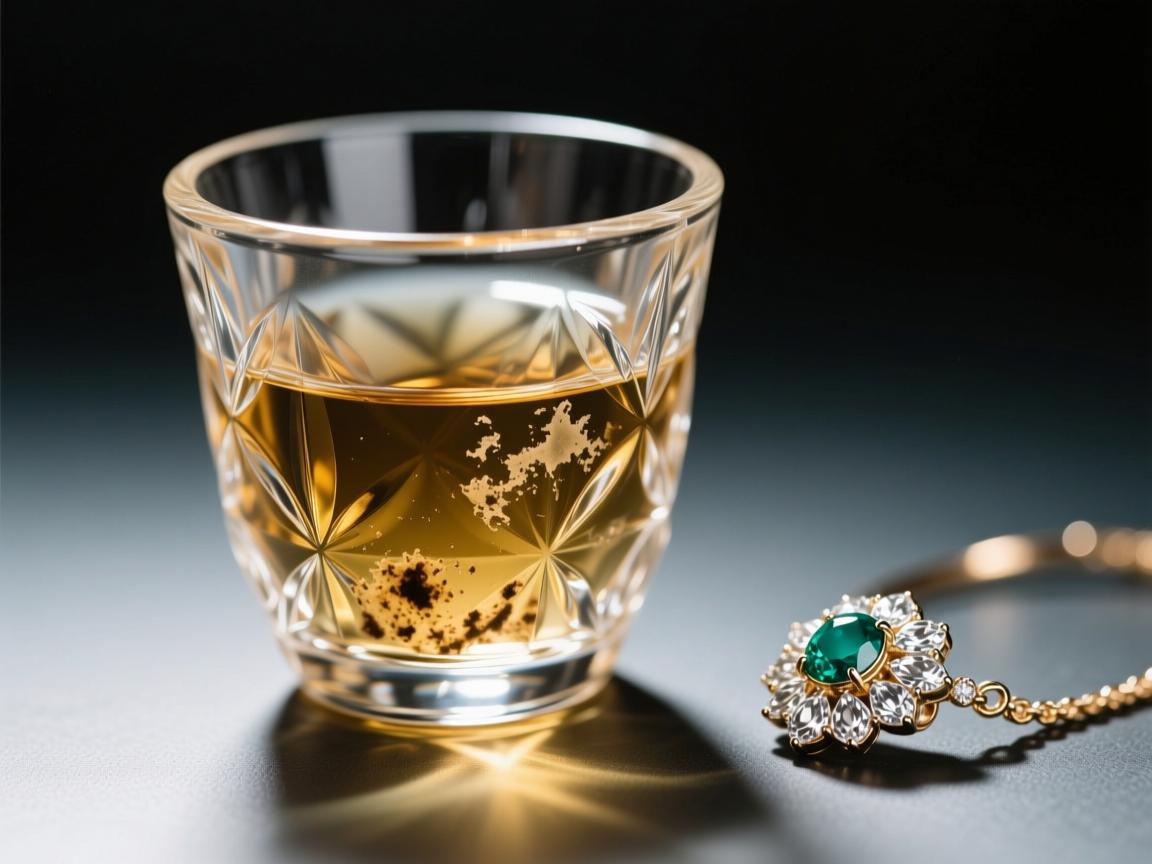 水晶杯不留茶垢吗？为什么？