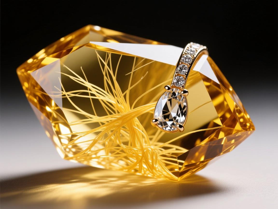 为什么黄水晶里面会有发丝？