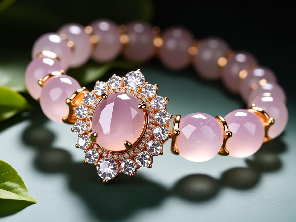 为什么粉水晶比玉髓更贵？