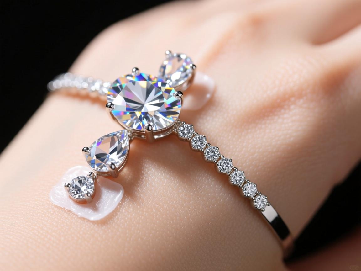 水晶贴为什么会粘住皮肤