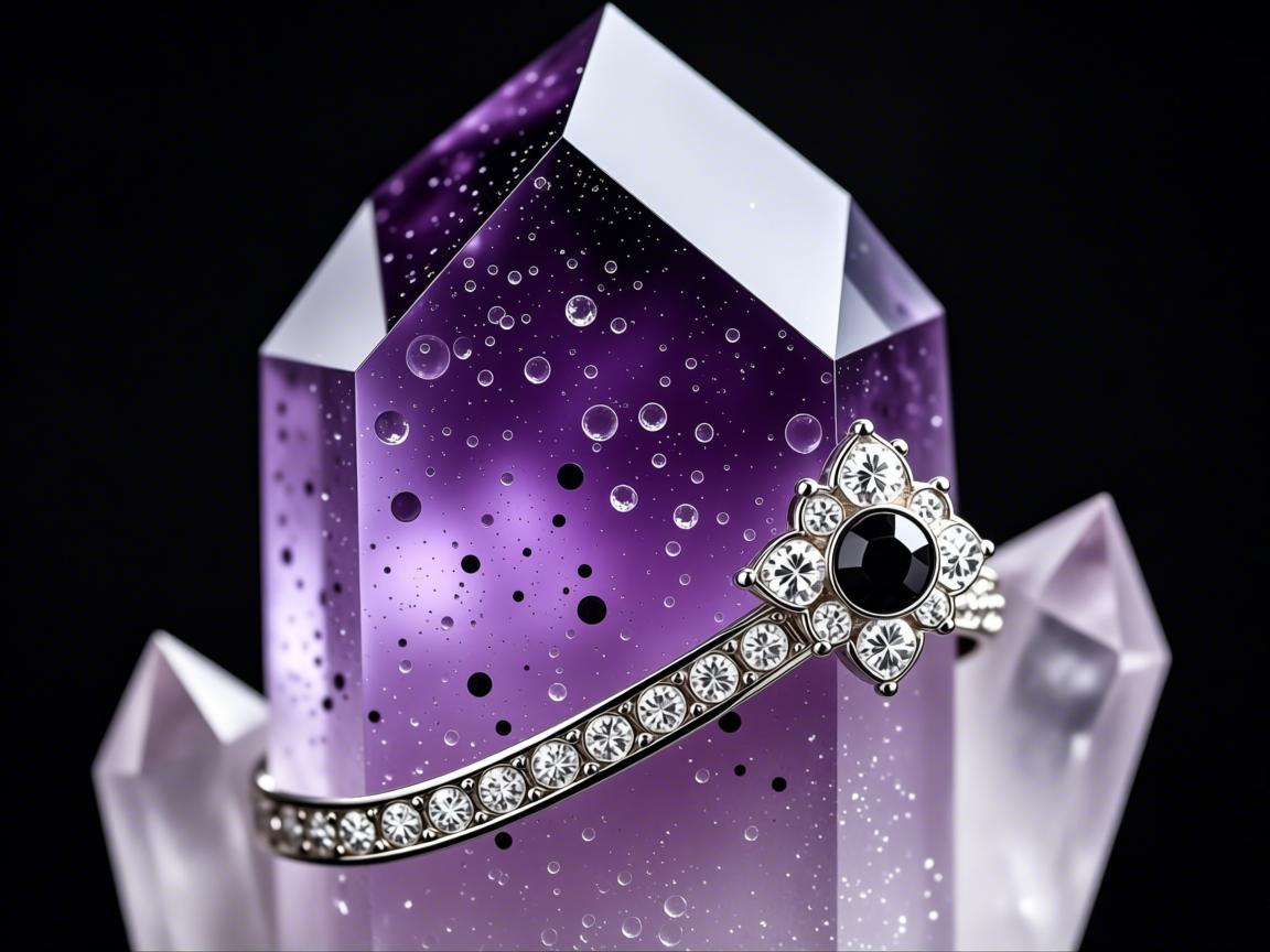 为什么紫水晶里面有黑点？