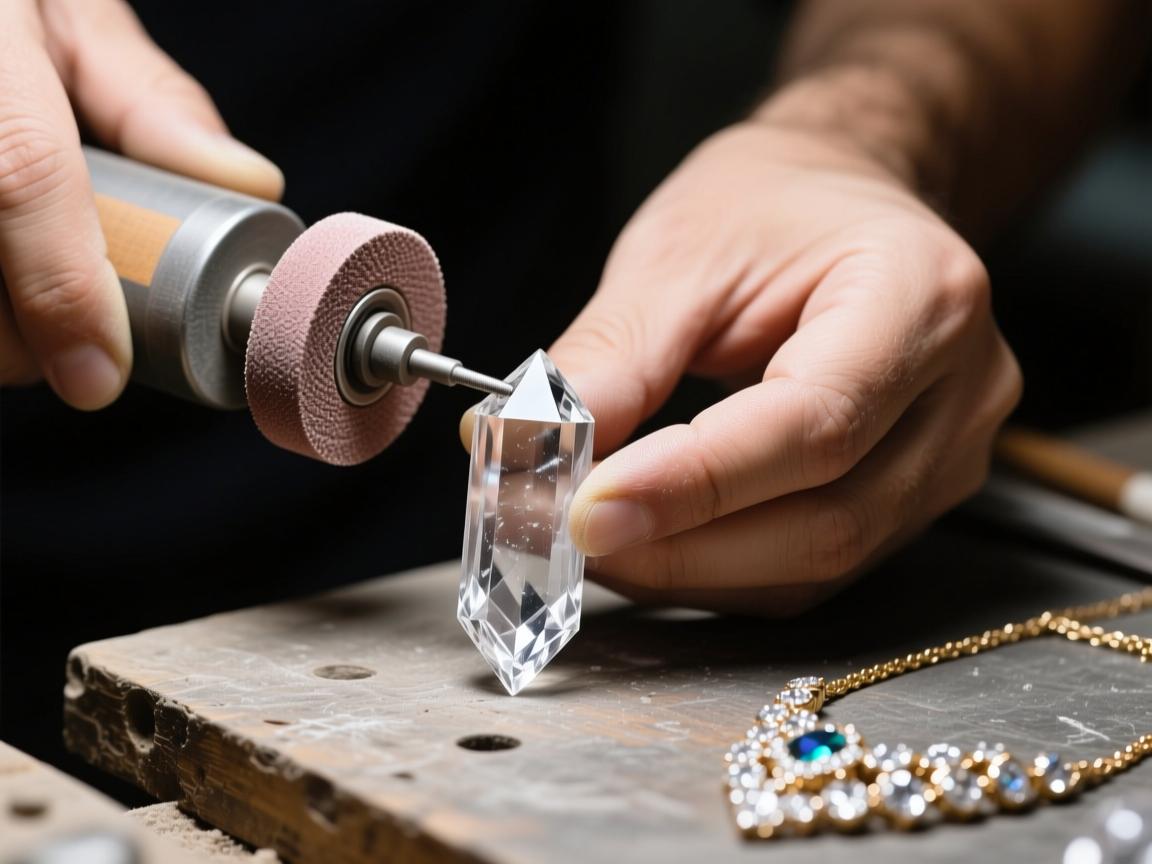 砂轮可以打磨水晶吗？为什么选择砂轮打磨水晶？