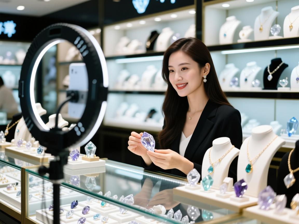 水晶店为什么要直播卖？探究直播销售的益处和原因