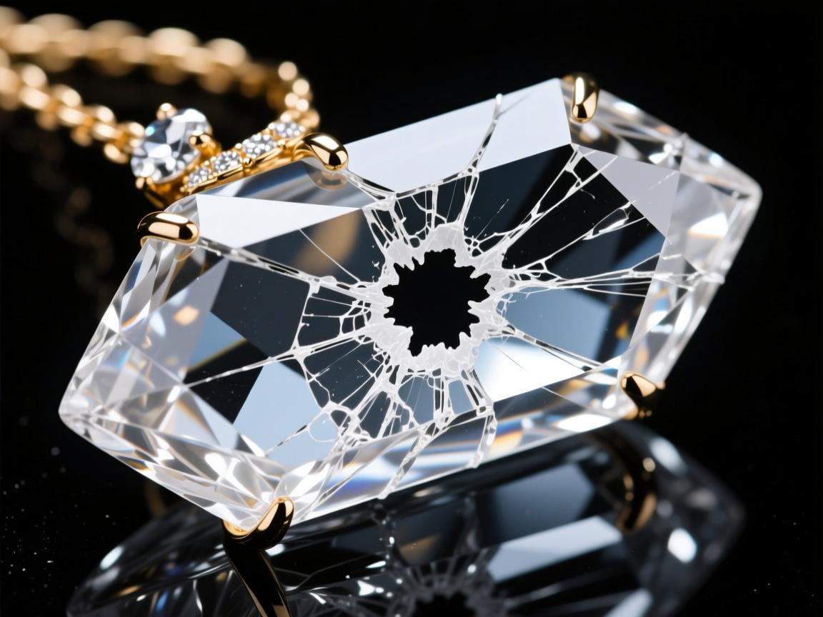 为什么水晶会出现小裂孔并逐渐变大? 为什么水晶会出现小裂孔并逐渐变大?