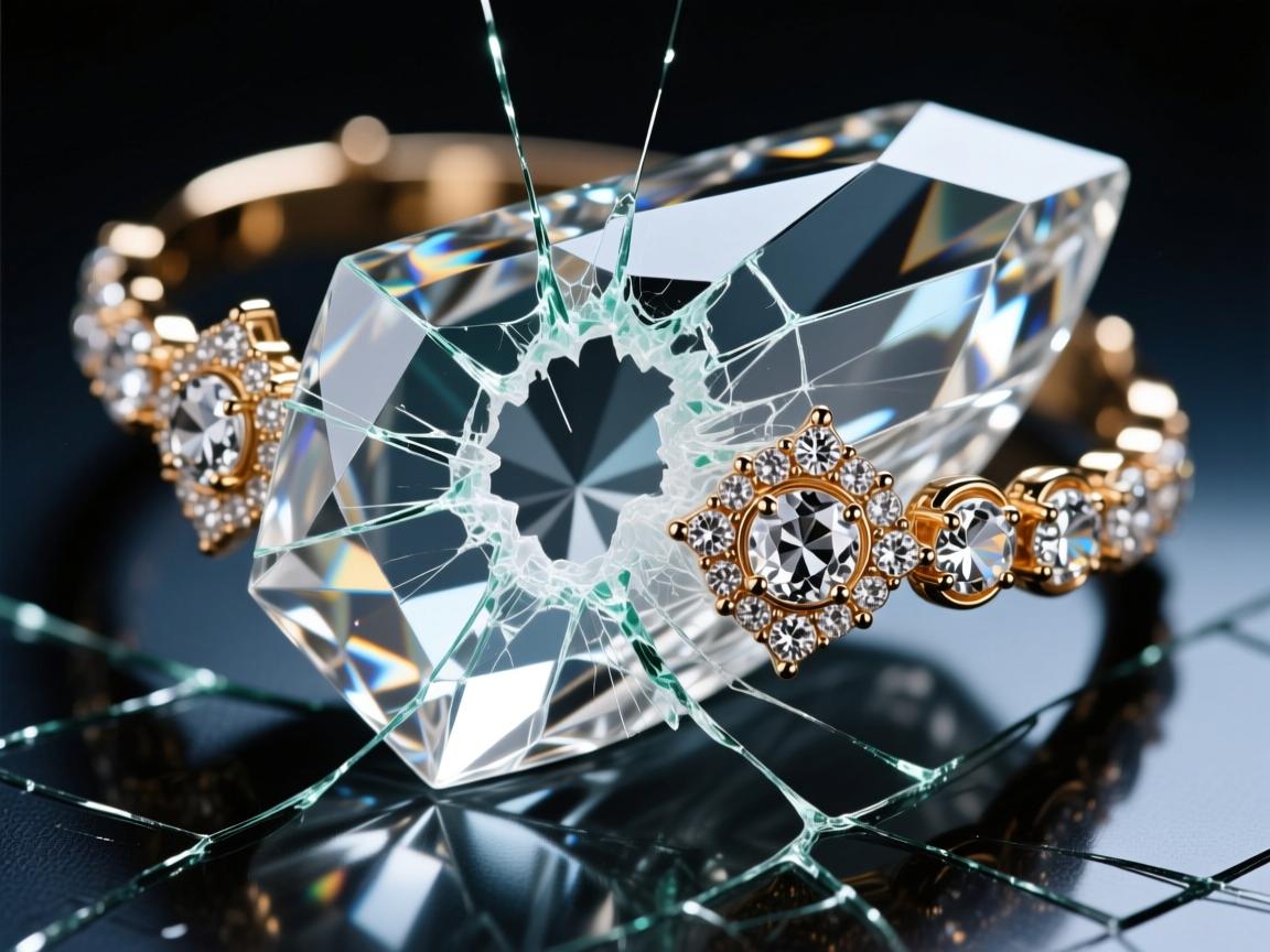 水晶为什么从里面裂开了